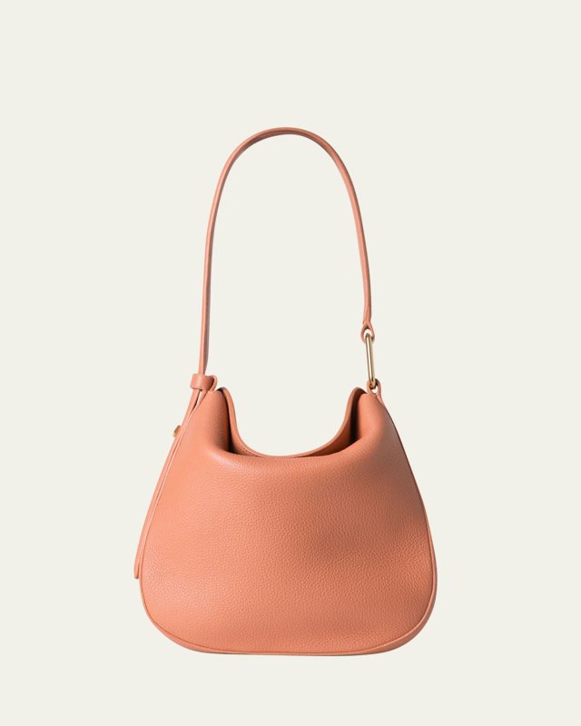 Anna Little Calfskin Hobo Bag